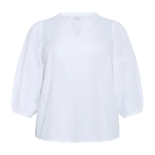Blouses & Shirts > Blouses - - Kaffe Curve - Modalova