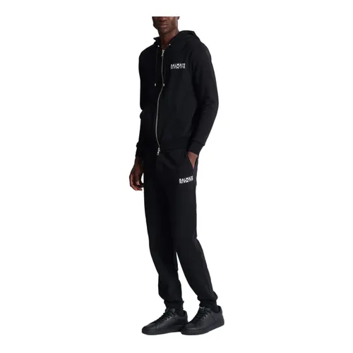 Sweatshirts & Hoodies > Zip-throughs - - Balmain - Modalova