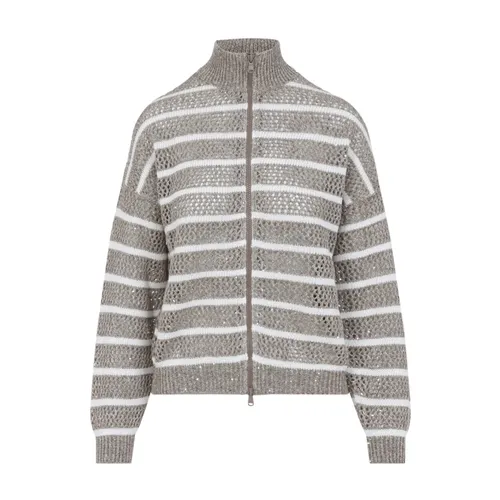 Knitwear > Cardigans - - Brunello Cucinelli - Modalova