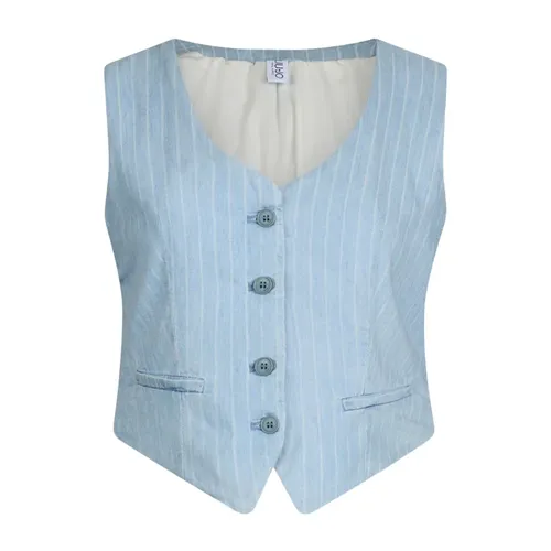 Liu Jo - Jackets > Vests - Blue - Liu Jo - Modalova
