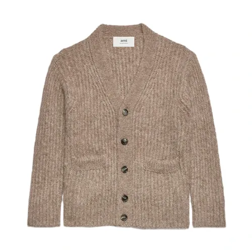 Knitwear > Cardigans - - Ami Paris - Modalova