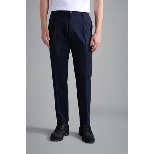 Trousers > Slim-fit Trousers - - Paul & Shark - Modalova
