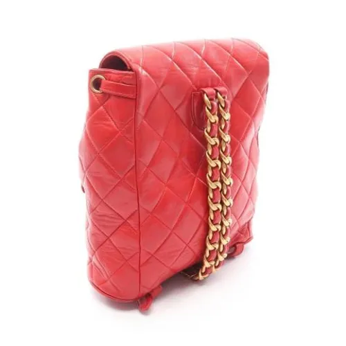 Pre-owned > Pre-owned Bags > Pre-owned Backpacks - - Chanel Vintage - Modalova