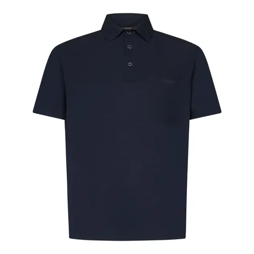 Herno - Tops > Polo Shirts - Blue - Herno - Modalova