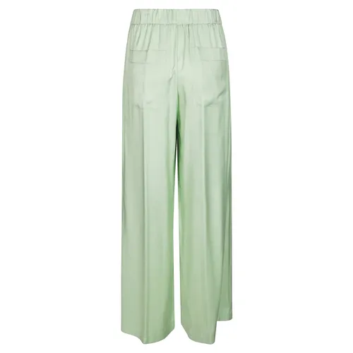 Trousers > Wide Trousers - - Nude - Modalova