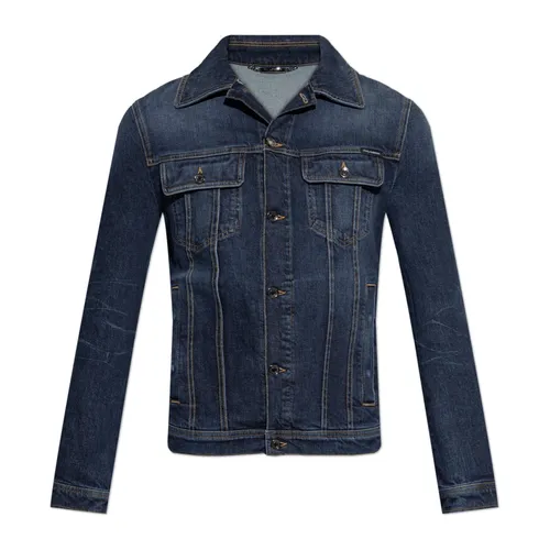 Jackets > Denim Jackets - - Dolce & Gabbana - Modalova
