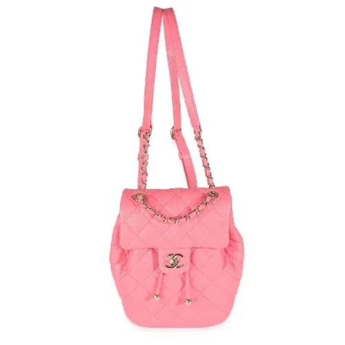 Pre-owned > Pre-owned Bags > Pre-owned Backpacks - - Chanel Vintage - Modalova