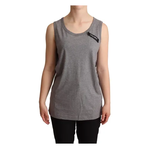 Tops > Sleeveless Tops - - Dolce & Gabbana - Modalova