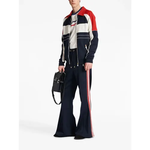 Sweatshirts & Hoodies > Zip-throughs - - Balmain - Modalova