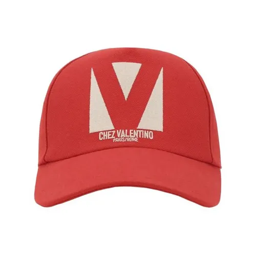 Accessories > Hats > Caps - - Valentino Garavani - Modalova