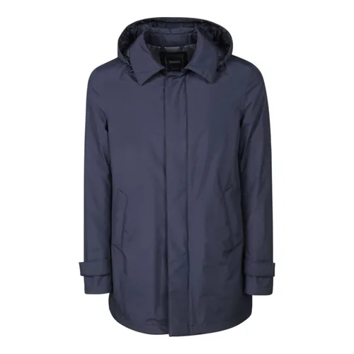 Herno - Coats > Parkas - Blue - Herno - Modalova