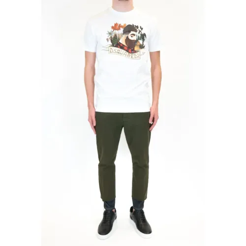 Trousers > Cropped Trousers - - Dsquared2 - Modalova