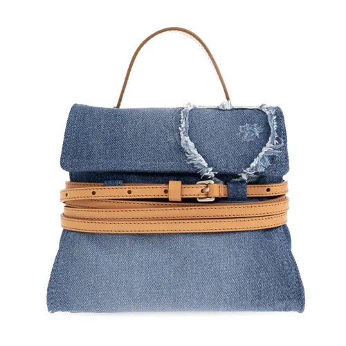Moschino - Bags > Handbags - Blue - Moschino - Modalova