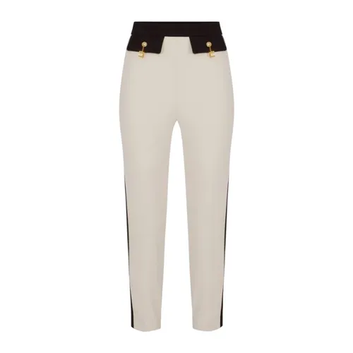 Trousers > Cropped Trousers - - Elisabetta Franchi - Modalova