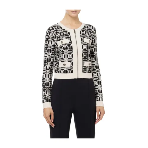 Knitwear > Cardigans - - Elisabetta Franchi - Modalova