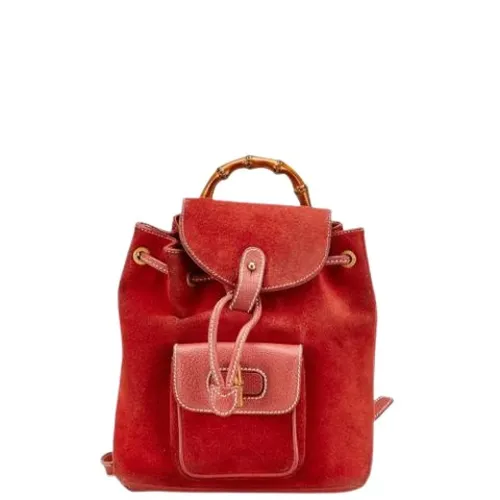 Pre-owned > Pre-owned Bags > Pre-owned Backpacks - - Gucci Vintage - Modalova