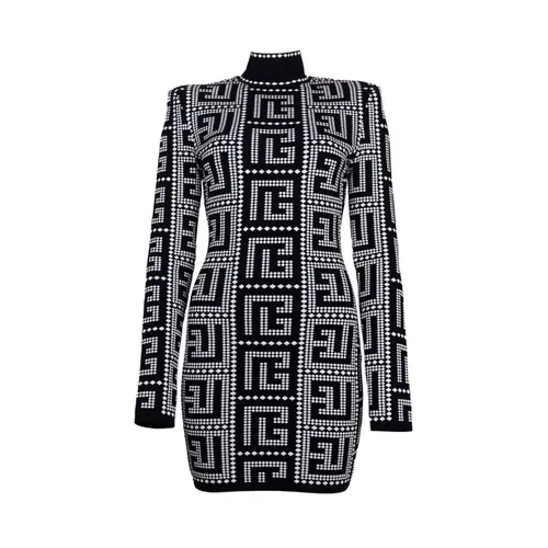 Dresses > Day Dresses > Knitted Dresses - - Balmain - Modalova
