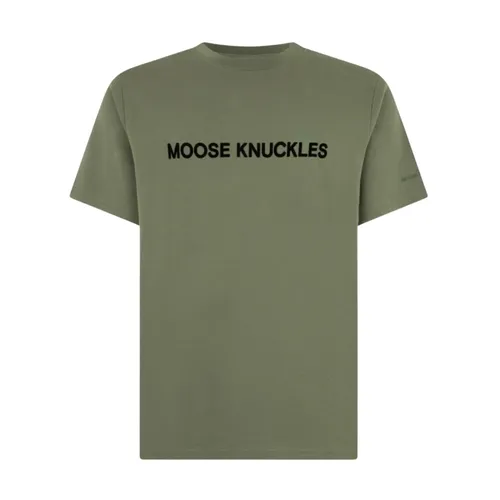 Tops > T-Shirts - - Moose Knuckles - Modalova