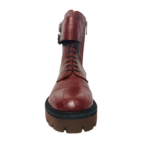 Shoes > Boots > Lace-up Boots - - Pollini - Modalova
