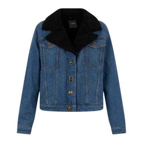 Jackets > Denim Jackets - - Pinko - Modalova