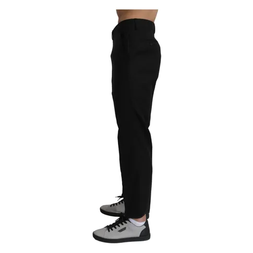 Trousers > Straight Trousers - - Dolce & Gabbana - Modalova