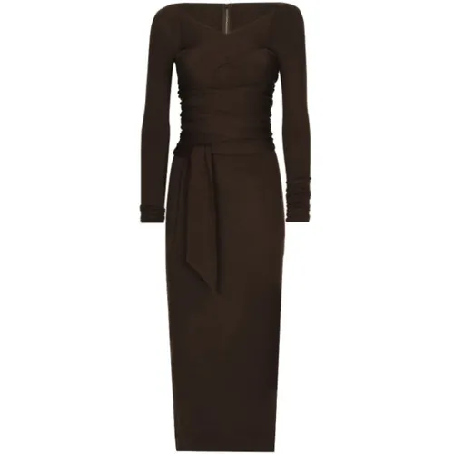 Dresses > Day Dresses > Midi Dresses - - Dolce & Gabbana - Modalova