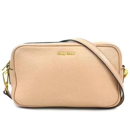 Pre-owned > Pre-owned Bags > Pre-owned Cross Body Bags - - Miu Miu Pre-owned - Modalova
