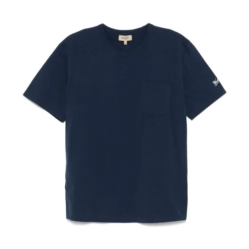 Woolrich - Tops > T-Shirts - Blue - Woolrich - Modalova