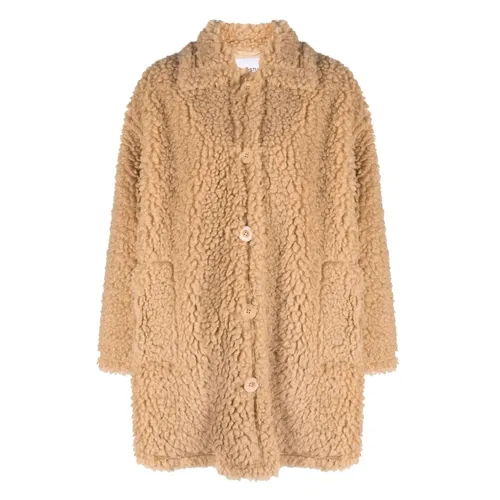 Jackets > Faux Fur & Shearling Jackets - - Stand Studio - Modalova