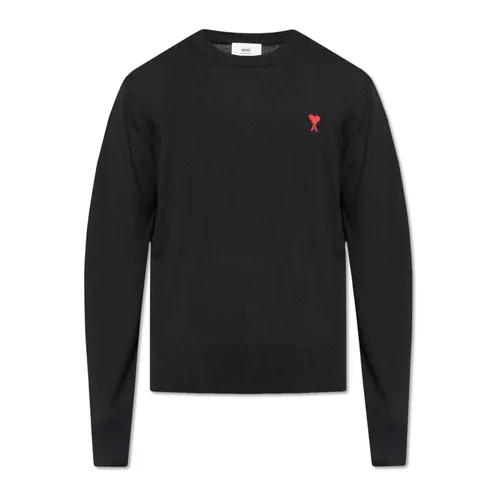 Knitwear > Round-neck Knitwear - - Ami Paris - Modalova