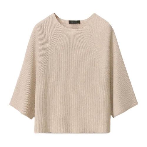 Knitwear > Round-neck Knitwear - - Fabiana Filippi - Modalova