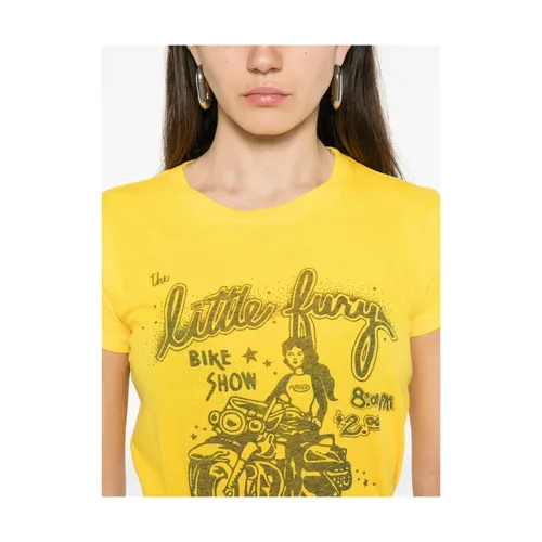 Mother - Tops > T-Shirts - Yellow - Mother - Modalova