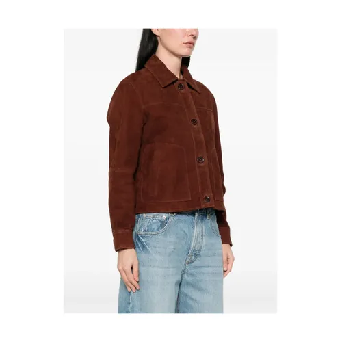 Jackets > Leather Jackets - - JC Sophie - Modalova