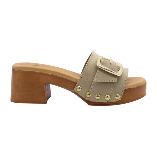 Shoes > Heels > Heeled Mules - - E mia - Modalova