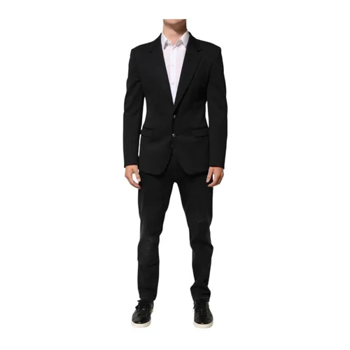 Suits > Suit Sets > Single Breasted Suits - - Dolce & Gabbana - Modalova