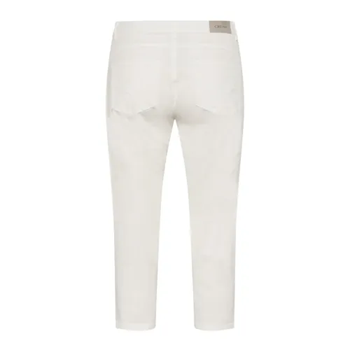 Trousers > Cropped Trousers - - Cream - Modalova