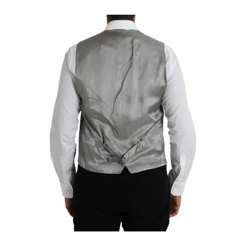 Suits > Suit Vests - - Dolce & Gabbana - Modalova