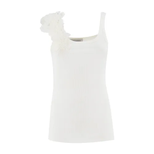 Tops > Sleeveless Tops - - Ermanno Scervino - Modalova