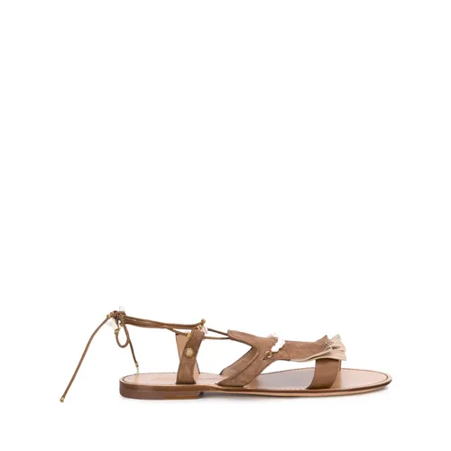Shoes > Sandals > Flat Sandals - - Santoni - Modalova
