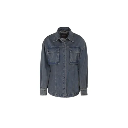 Blouses & Shirts > Denim Shirts - - Moorer - Modalova
