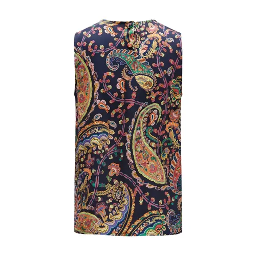 Tops > Sleeveless Tops - - Etro - Modalova