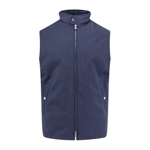 Jackets > Vests - - Brunello Cucinelli - Modalova