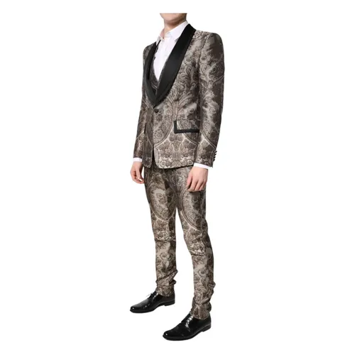 Suits > Suit Sets > Single Breasted Suits - - Dolce & Gabbana - Modalova