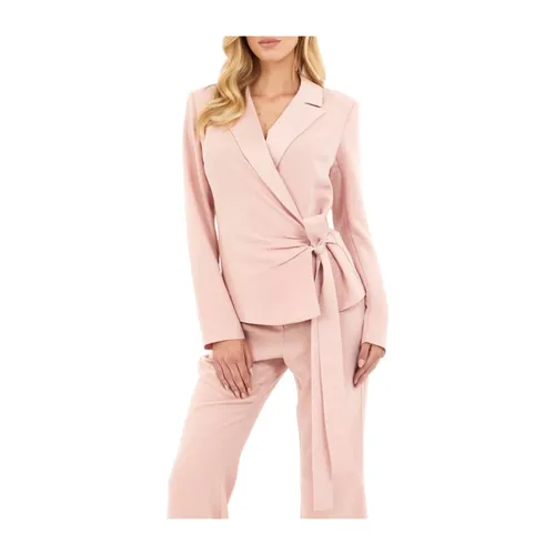 Guess - Jackets > Blazers - Pink - Guess - Modalova