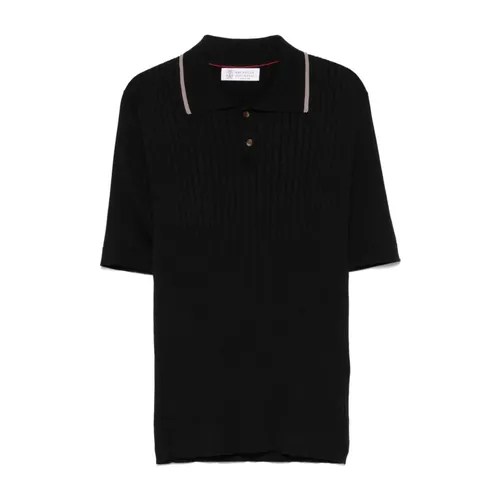 Tops > Polo Shirts - - Brunello Cucinelli - Modalova