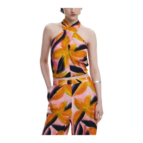 Tops > Sleeveless Tops - - Desigual - Modalova