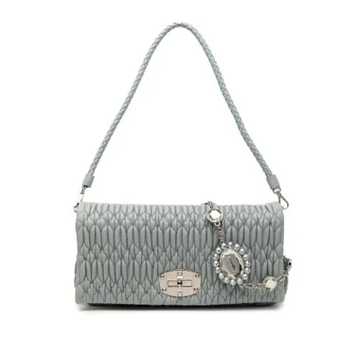 Pre-owned > Pre-owned Bags > Pre-owned Shoulder Bags - - Miu Miu Pre-owned - Modalova