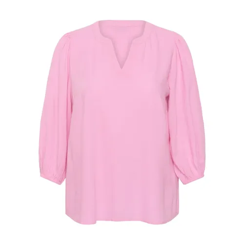 Blouses & Shirts > Blouses - - Kaffe Curve - Modalova