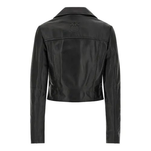 Jackets > Leather Jackets - - Pinko - Modalova