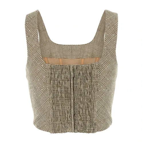 Tops > Sleeveless Tops - - Giuseppe Di Morabito - Modalova